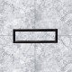 Floor Register Steel 4 x 10in Black Flush Mount Floor Register Steel 4 x 10in Black Flush Mount
