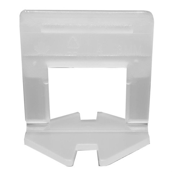Tile Levelling System Clips L-Type 1mm (1/32in) Bulk 2000PC