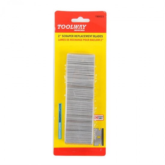 Scraper Blades Razor 2in 100/pk Scraper Blades Razor 2in 100/pk