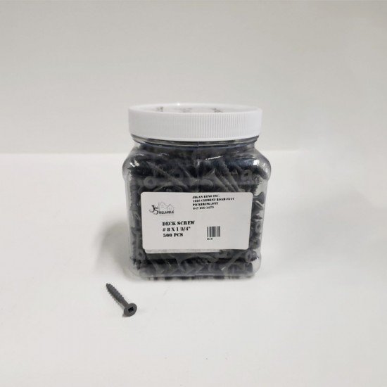 Deck Screw 8 x 1 ¾" - 500 pcs Deck Screw 8 x 1 ¾" - 500 pcs