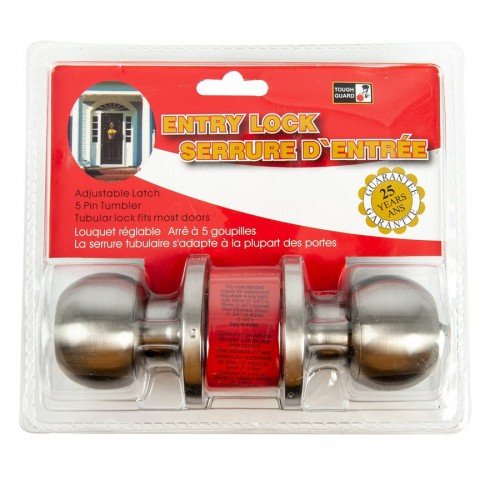 Door Lock Knob Entry Stainless Steel