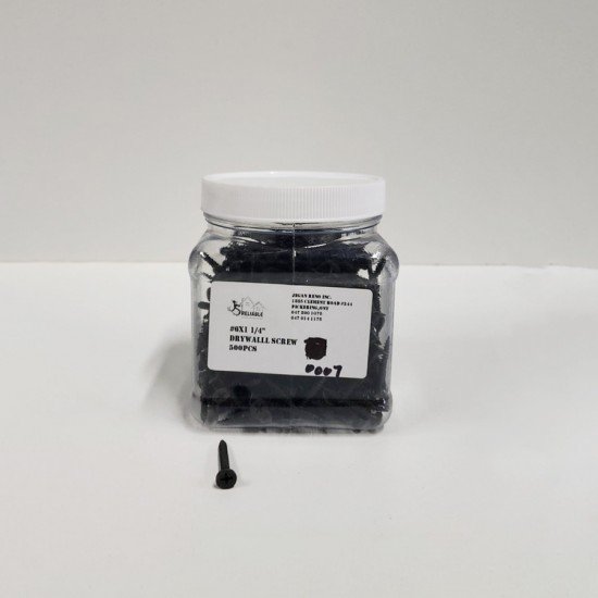 Drywall Screw 6 x 1¼" - 500 Pcs Drywall Screw 6 x 1¼" - 500 Pcs