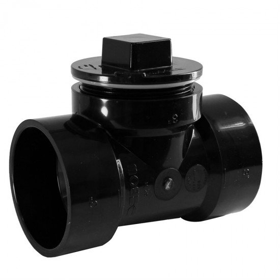 Abs Line Cleanout With Plug 3in Abs Line Cleanout With Plug 3in