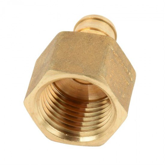 Brass PEX Adapter ½in Barb x ½in FPT Brass PEX Adapter ½in Barb x ½in FPT