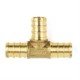 Brass Pex Tee ½in Barb x ½in Barb x ½in Barb Brass Pex Tee ½in Barb x ½in Barb x ½in Barb