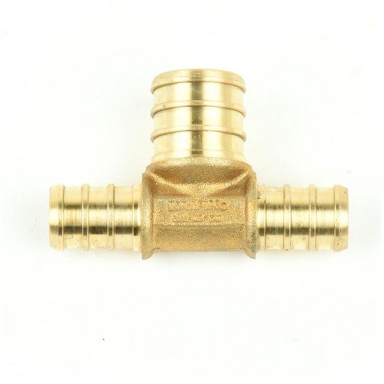 Brass Pex Tee ½in Barb x ½in Barb x ¾in Barb Brass Pex Tee ½in Barb x ½in Barb x ¾in Barb