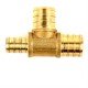 Brass Pex Tee ¾in Barb x ½in Barb x ¾in Barb Brass Pex Tee ¾in Barb x ½in Barb x ¾in Barb