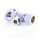 Comp. Multi Turn Angle Stop Valve 5/8in Od x 3/8in Od Comp. Multi Turn Angle Stop Valve 5/8in Od x 3/8in Od