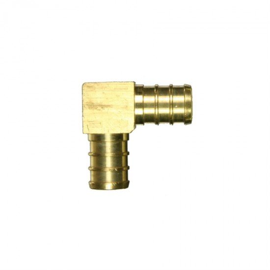 Pex Brass Elbow 90Deg ¾ x ½in Pex Brass Elbow 90Deg ¾ x ½in