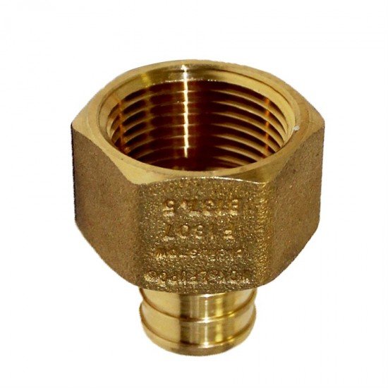 Pex Brass Female Adpt B-Fpt ¾In Lead Free Pex Brass Female Adpt B-Fpt ¾In Lead Free