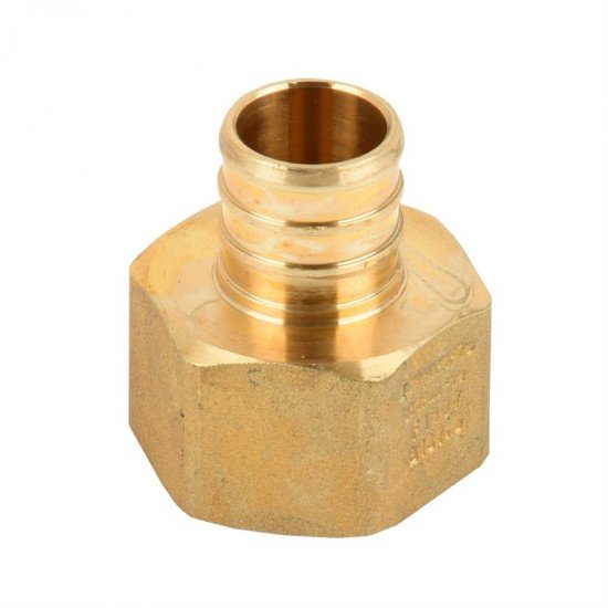 Pex Female Adpt Barb To FPT ¾in Barb x ¾in FPT Pex Female Adpt Barb To FPT ¾in Barb x ¾in FPT