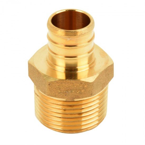 Pex Male Adpt Barb To Mpt ¾in Barb x ¾in mpt Pex Male Adpt Barb To Mpt ¾in Barb x ¾in mpt