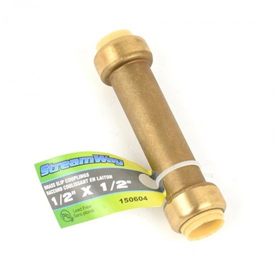 Slip Lead Free Coupling ½in x ½in Slip Lead Free Coupling ½in x ½in