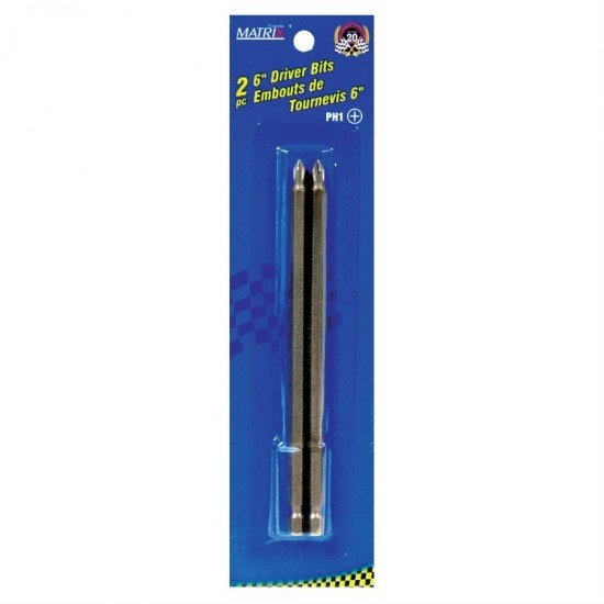 Driver Bit SQ N°2 - 6in 2/pk