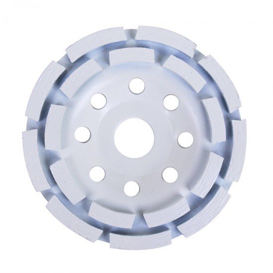 Segmented 2 Row Diamond Cup Wheel 4½in Segmented 2 Row Diamond Cup Wheel 4½in