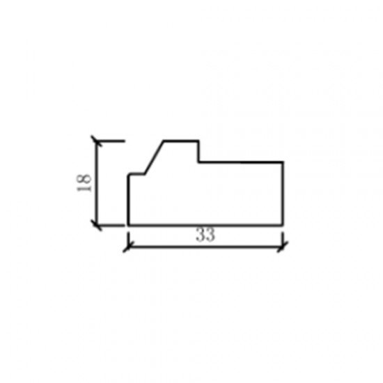 Bevel step back band 1 1/3″ S-04 Bevel step back band 1 1/3″ S-04
